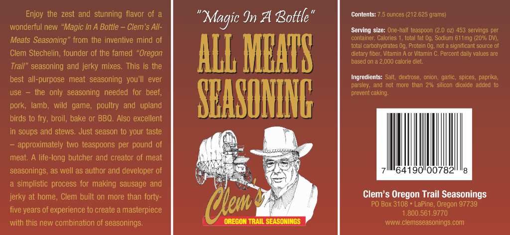 Clem’s All Meat Seasoning