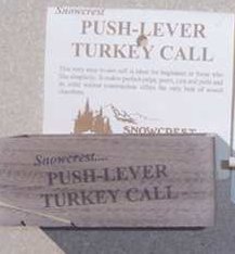 Snowcrest Push-Button Turkey Call